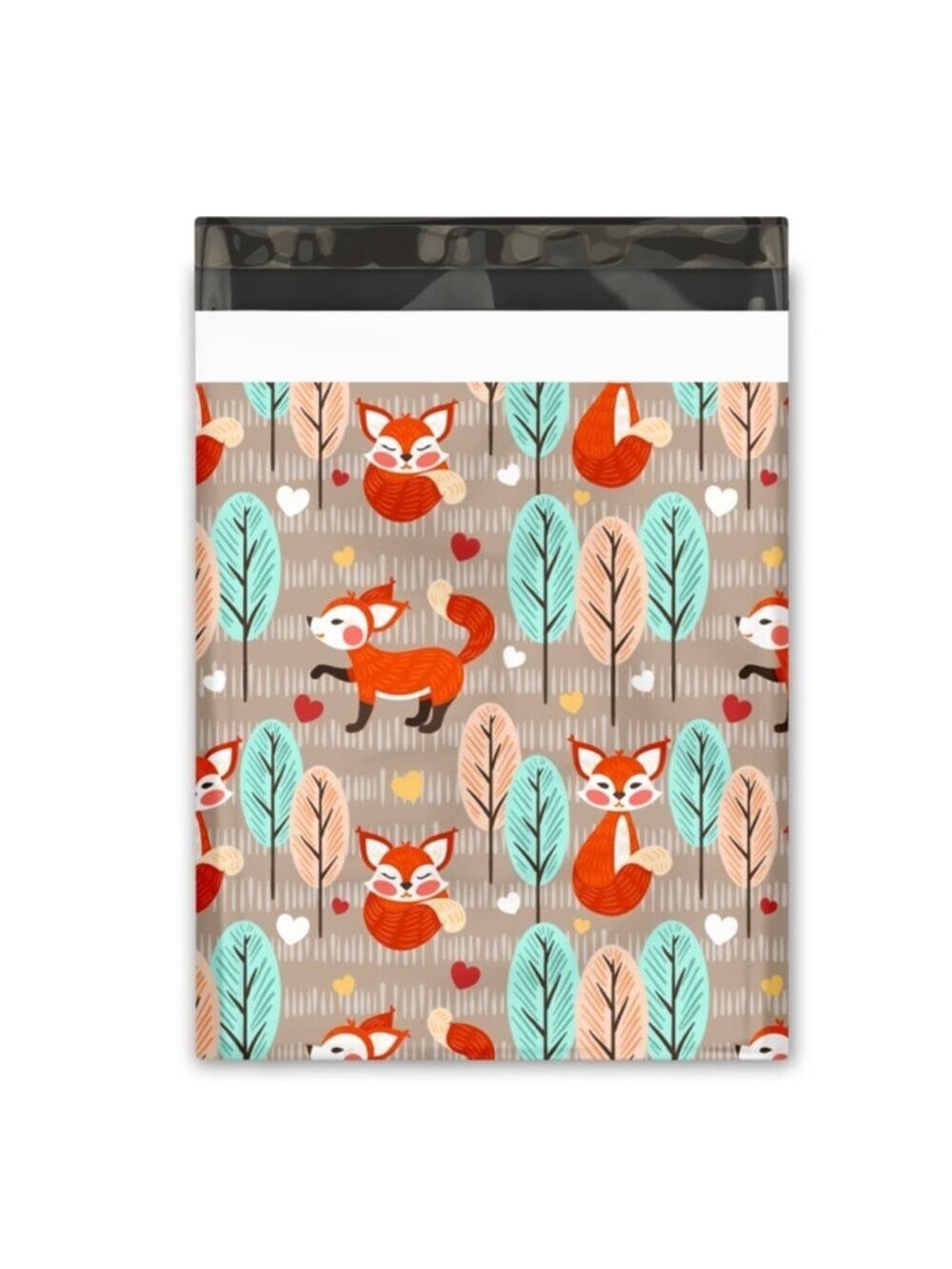 25 10X13 Poly Mailers Fox And Woods Shipping Envelopes PRICE IS FIRM Fall - Picture 3 of 13